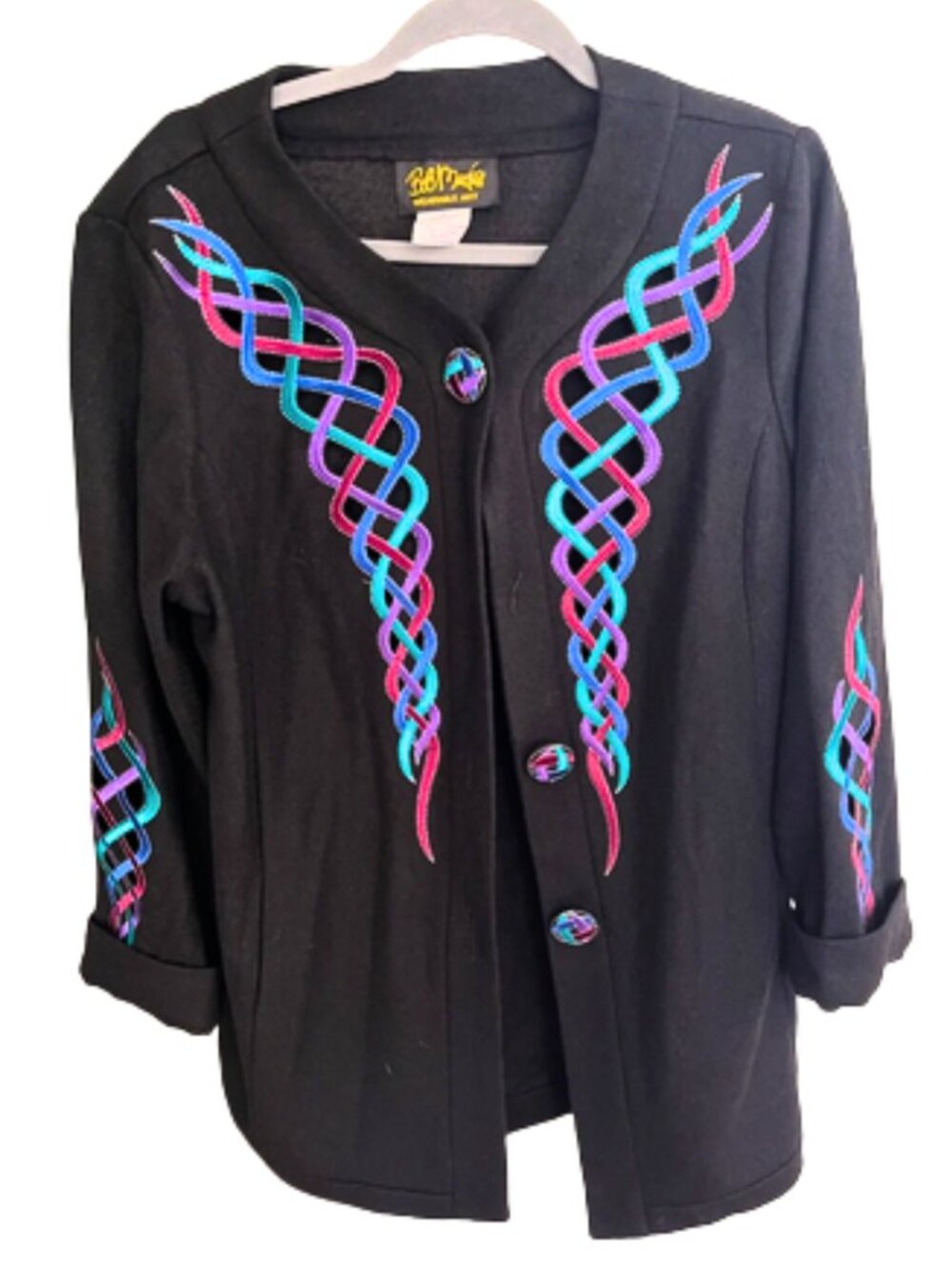 Bob Mackie Wool Blend Jacket Size M